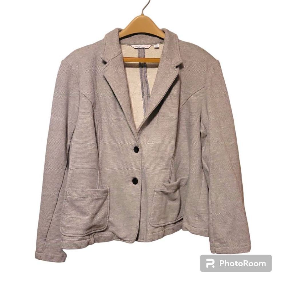 Isaac Mizrahi Gray 2-Button Coat Women's Size 2X